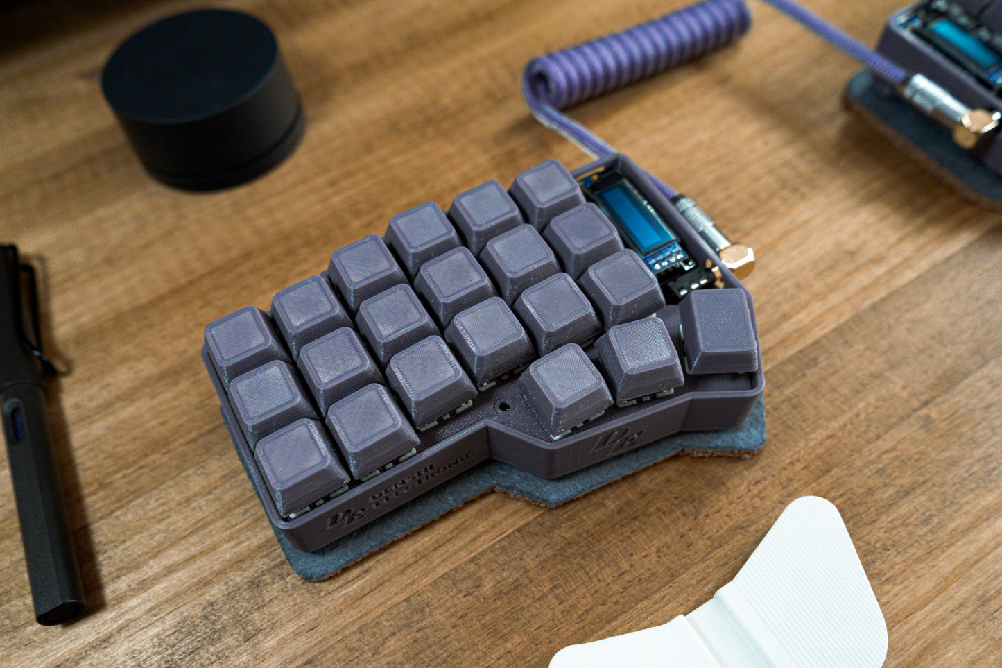 CRKBD Corne Dark Nude Ergo ANSI Keyboard ASSEMBLED MECHANICAL KEYBOARD