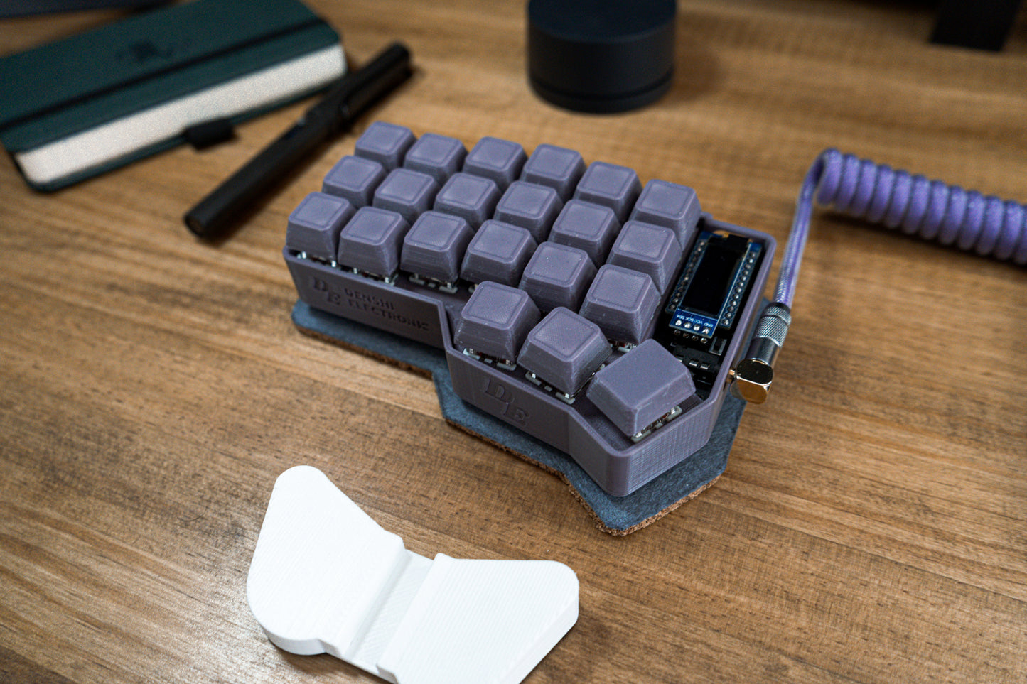 CRKBD Corne Dark Nude Ergo ANSI Keyboard ASSEMBLED MECHANICAL KEYBOARD