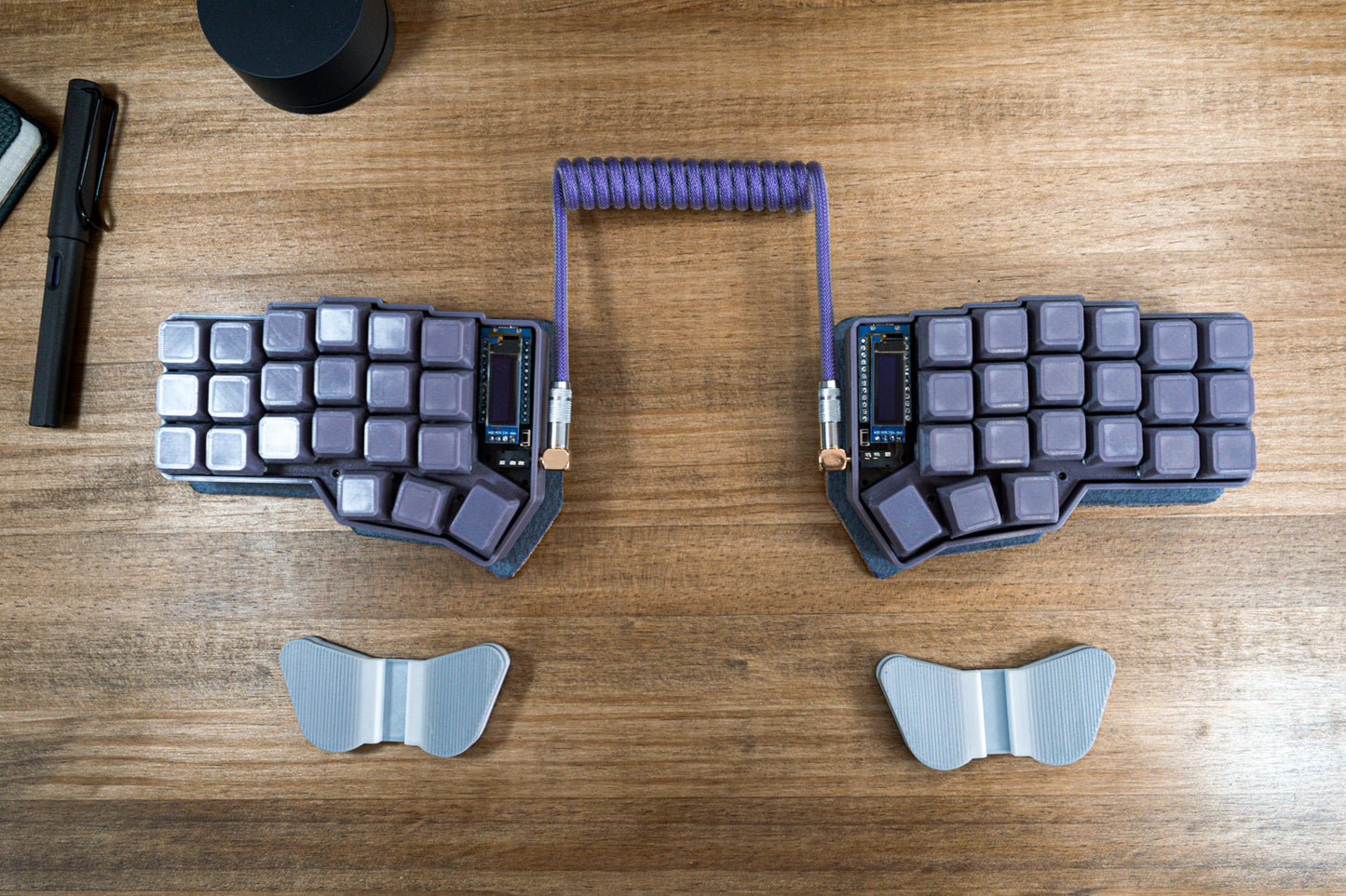 CRKBD Corne Dark Nude Ergo ANSI Keyboard ASSEMBLED MECHANICAL KEYBOARD