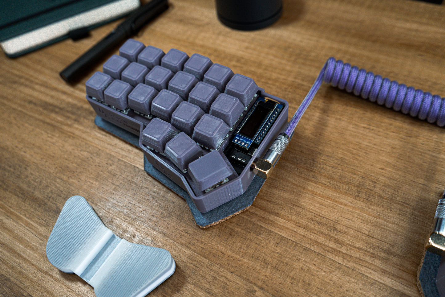 CRKBD Corne Dark Nude Ergo ANSI Keyboard ASSEMBLED MECHANICAL KEYBOARD