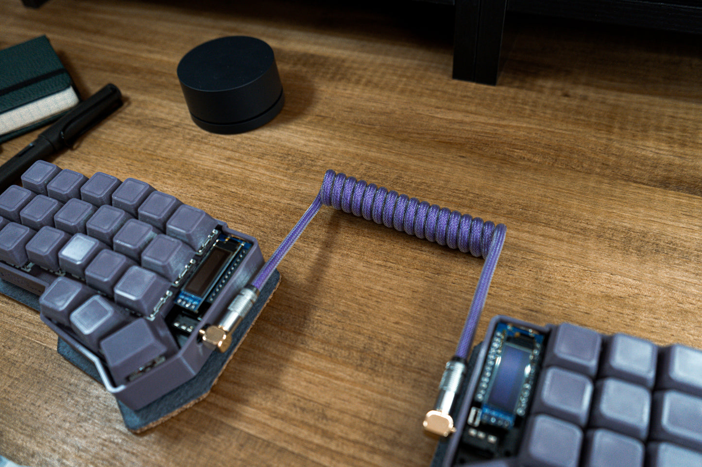 CRKBD Corne Dark Nude Ergo ANSI Keyboard ASSEMBLED MECHANICAL KEYBOARD