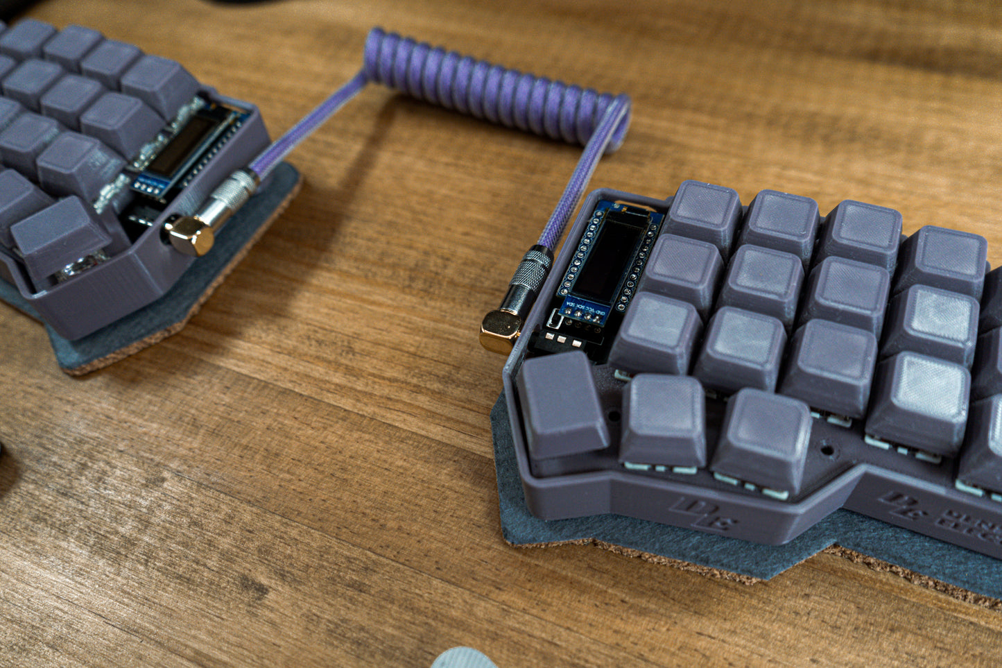 CRKBD Corne Dark Nude Ergo ANSI Keyboard ASSEMBLED MECHANICAL KEYBOARD