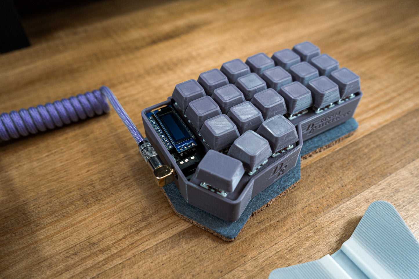 CRKBD Corne Dark Nude Ergo ANSI Keyboard ASSEMBLED MECHANICAL KEYBOARD