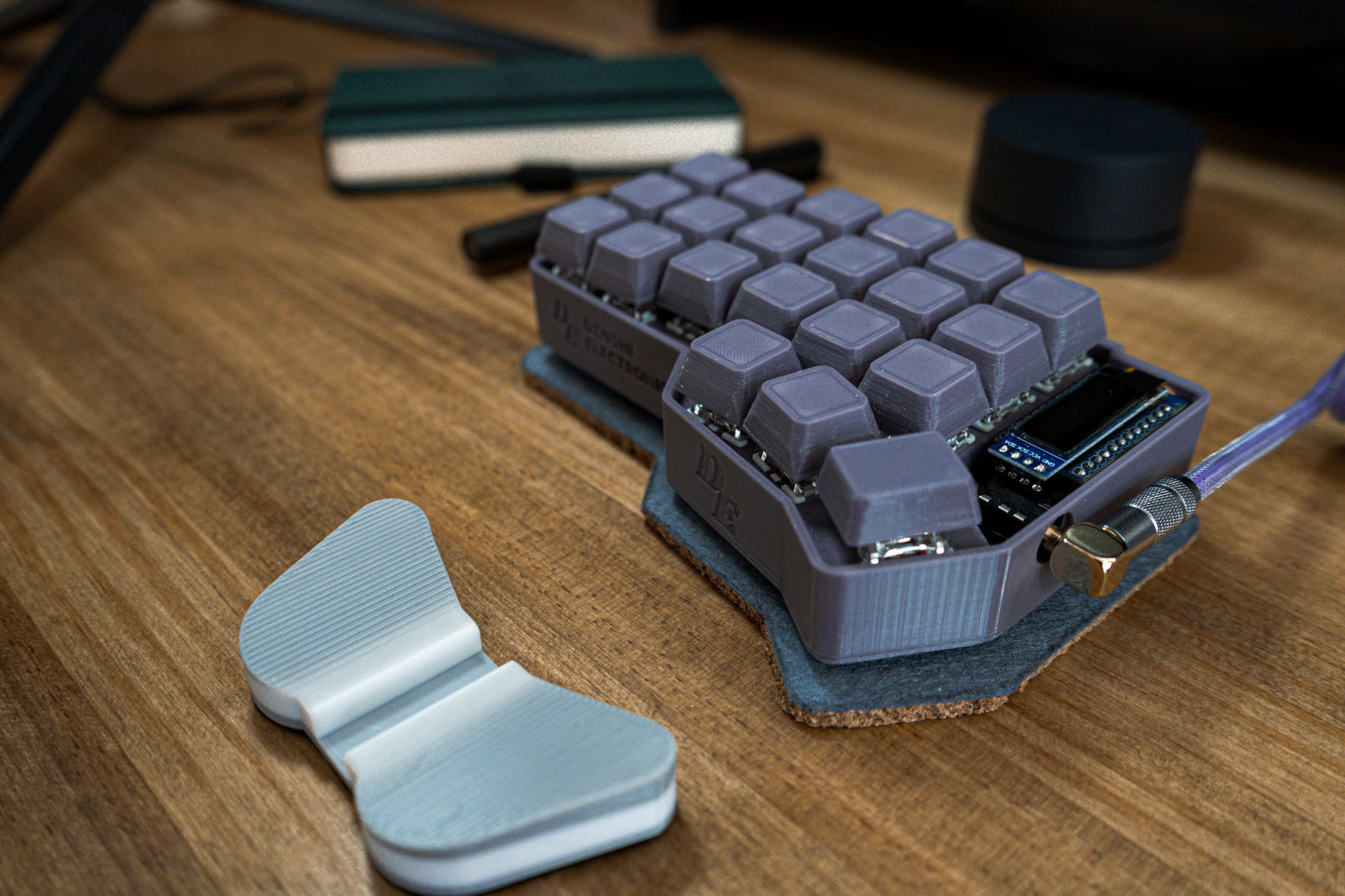 CRKBD Corne Dark Nude Ergo ANSI Keyboard ASSEMBLED MECHANICAL KEYBOARD
