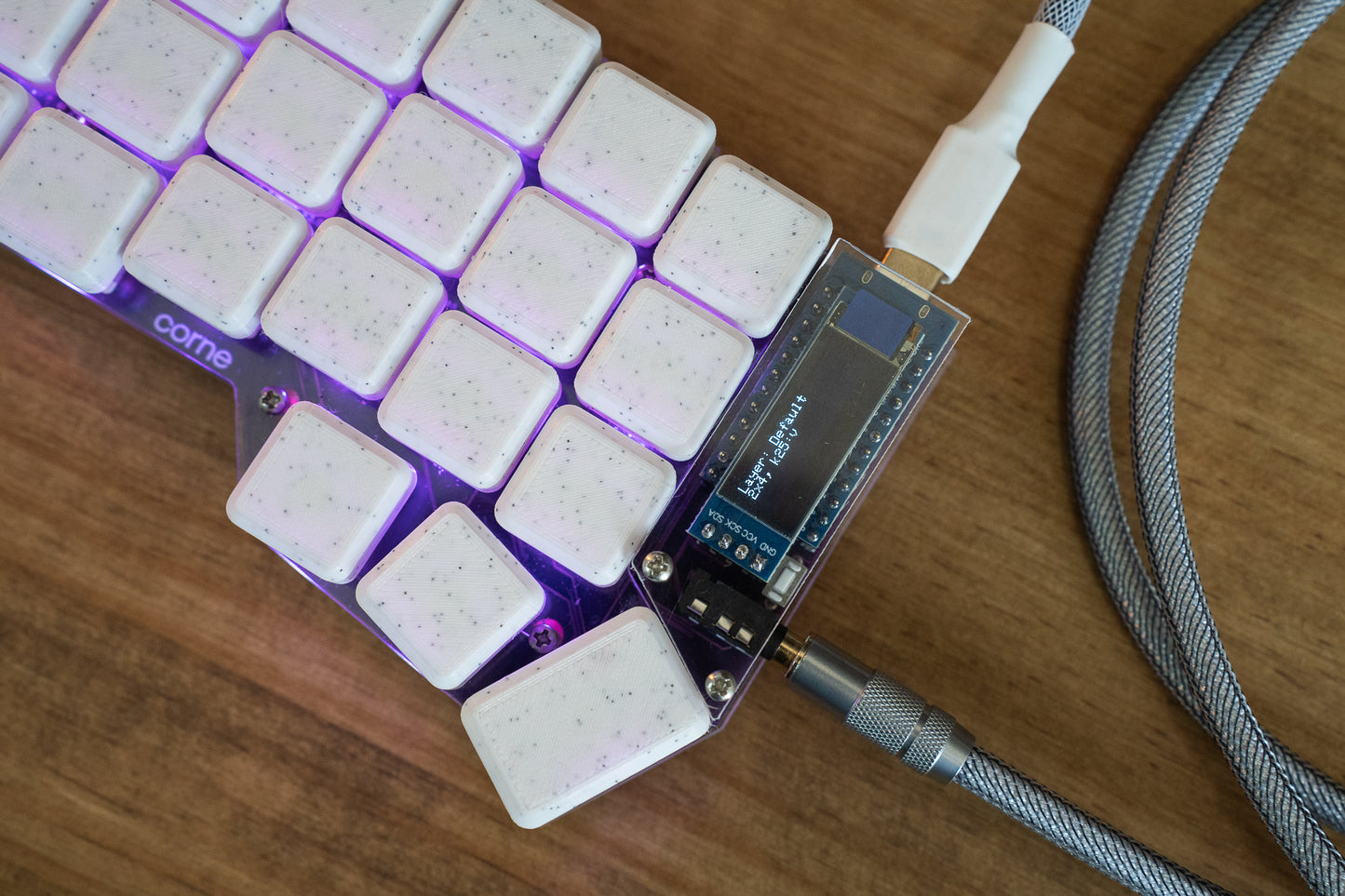 Corne Low Profile Pre-Configured Keyboard 1