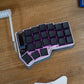 CRKBD Corne White & Black ASSEMBLED MECHANICAL KEYBOARD