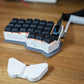 CRKBD Corne White & Black ASSEMBLED MECHANICAL KEYBOARD