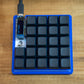 Demacro Macro Pad QMK/VIA Compatible With Full Black Keycaps