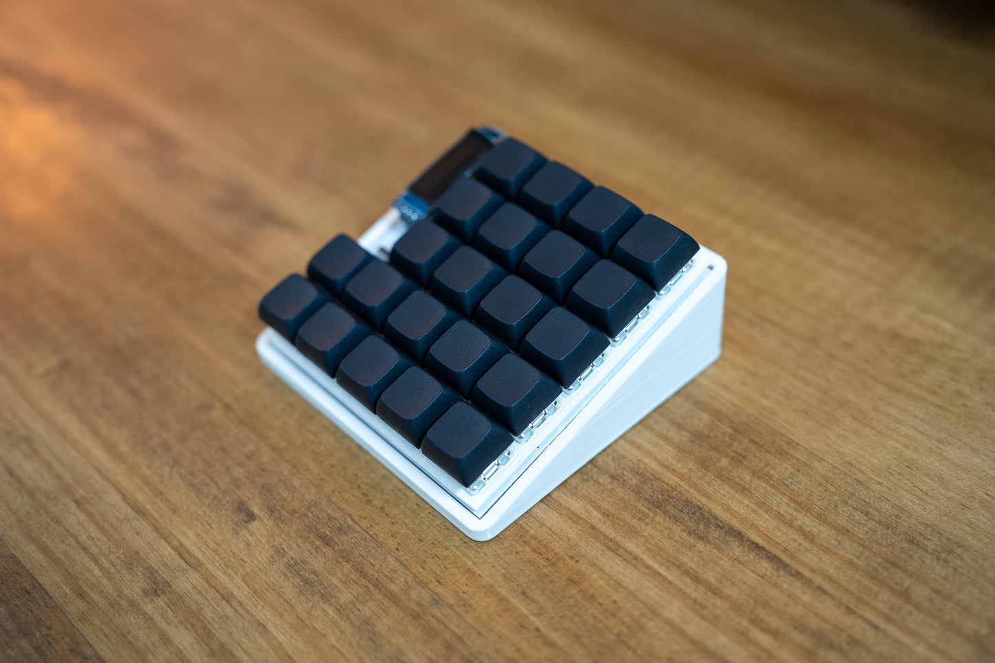 Demacro Macro Pad QMK/VIA Compatible With Full Black Keycaps