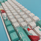 DE61C WITH JAPANESE CORAL SEA / ASSEMBLED 60% MECHANICAL KEYBOARD