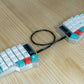 TRRS Basic Black & White Cable