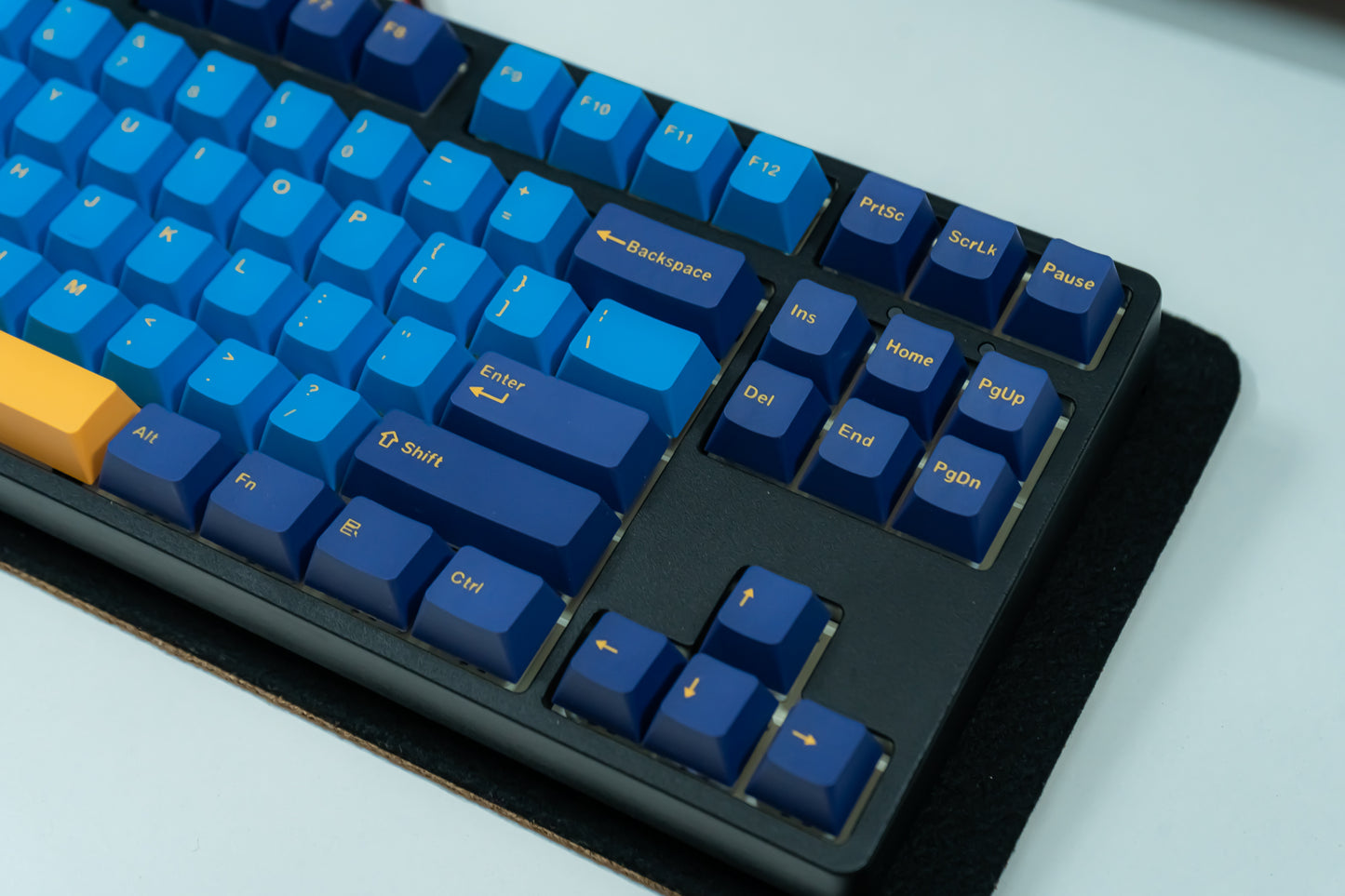 PBT DOUBLESHOT OEM PROFILE MACAW KEYCAPS SET