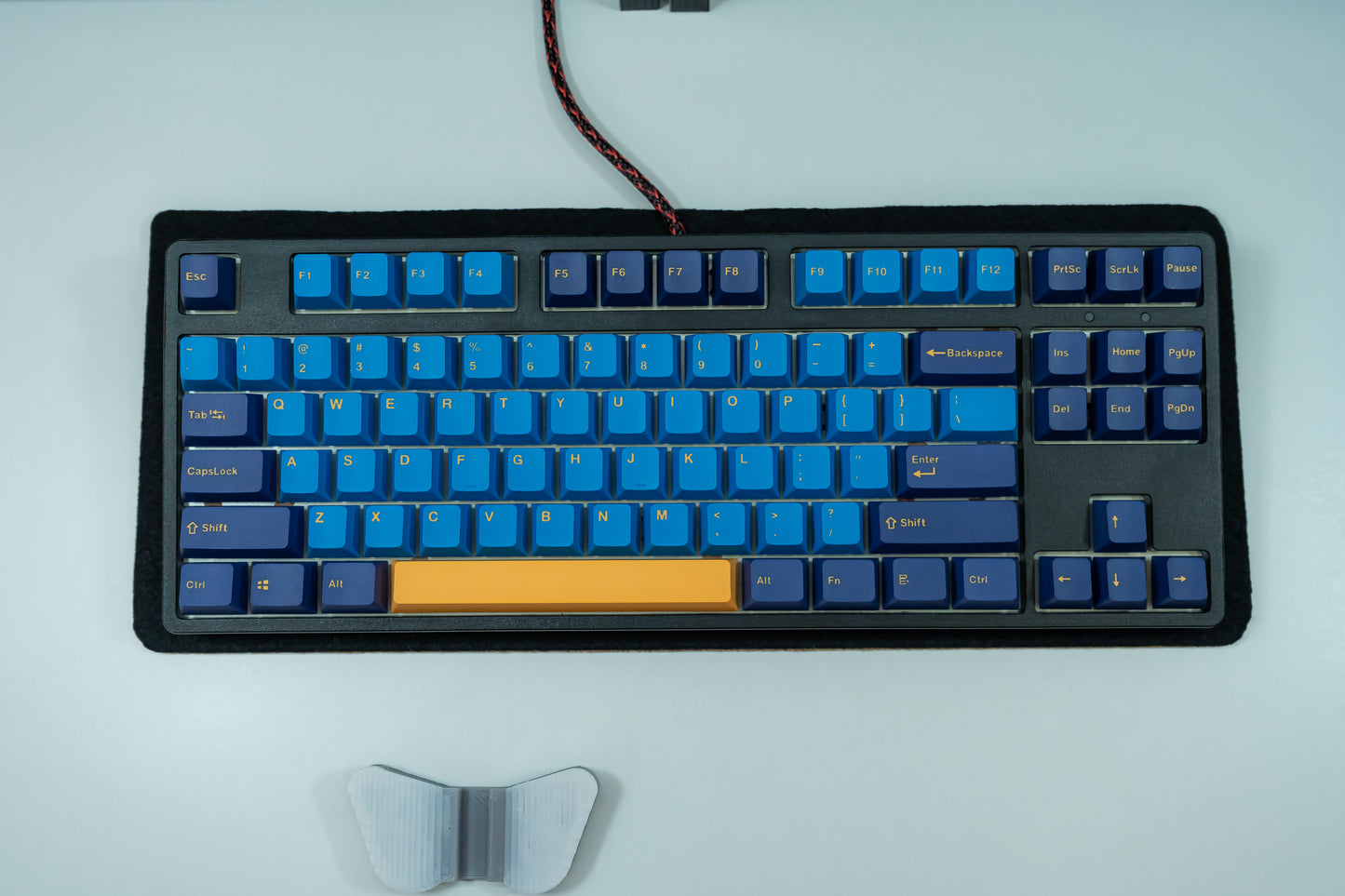 PBT DOUBLESHOT OEM PROFILE MACAW KEYCAPS SET