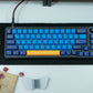 KF068 WITH PBT MACAW KEYCAPS / WIRELESS ASSEMBLED 65% HOT-SWAP MECHANICAL KEYBOARD