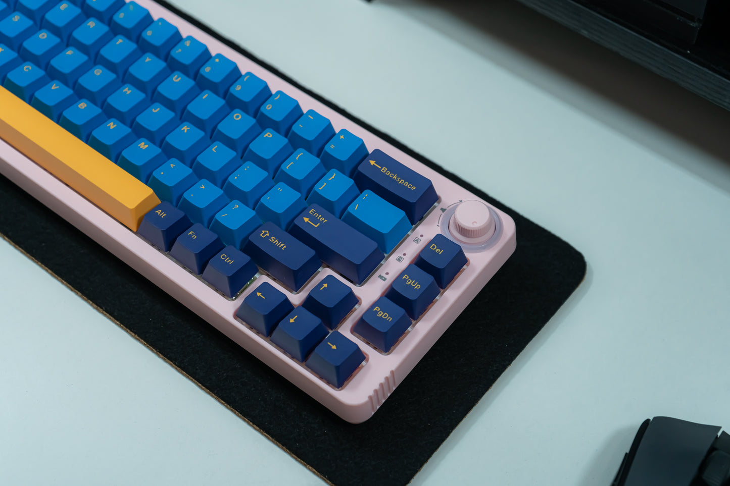 PBT DOUBLESHOT OEM PROFILE MACAW KEYCAPS SET