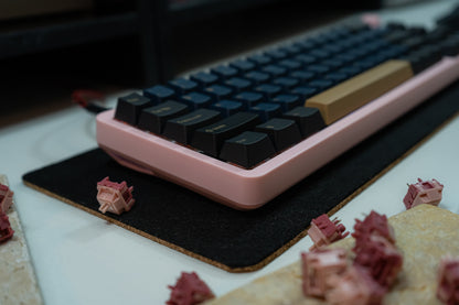 PBT DOUBLESHOT OEM PROFILE BLUE SAMURAI / RED SAMURAI KEYCAPS SET