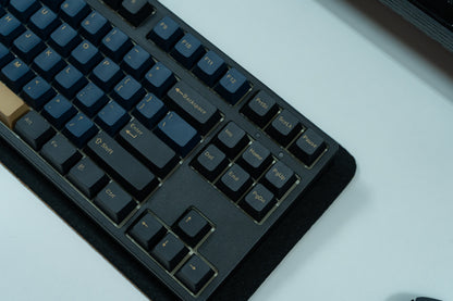 PBT DOUBLESHOT OEM PROFILE BLUE SAMURAI / RED SAMURAI KEYCAPS SET
