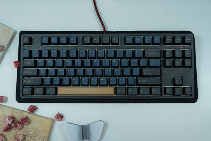 PBT DOUBLESHOT OEM PROFILE BLUE SAMURAI / RED SAMURAI KEYCAPS SET