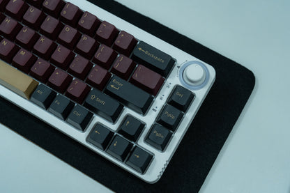 PBT DOUBLESHOT OEM PROFILE BLUE SAMURAI / RED SAMURAI KEYCAPS SET