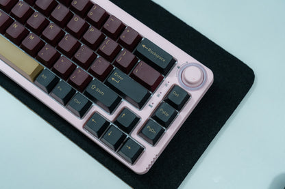 PBT DOUBLESHOT OEM PROFILE BLUE SAMURAI / RED SAMURAI KEYCAPS SET