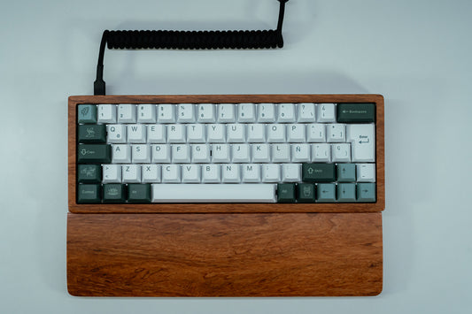 DE64L WOOD / ASSEMBLED 60% MECHANICAL KEYBOARD