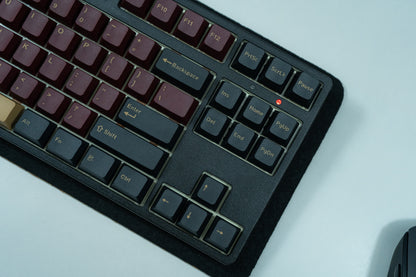 PBT DOUBLESHOT OEM PROFILE BLUE SAMURAI / RED SAMURAI KEYCAPS SET
