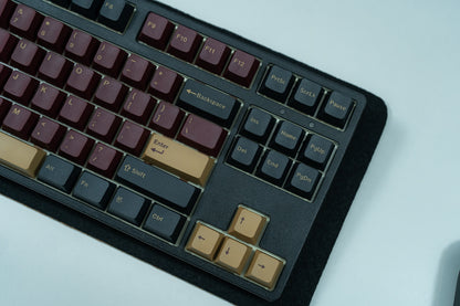 PBT DOUBLESHOT OEM PROFILE BLUE SAMURAI / RED SAMURAI KEYCAPS SET