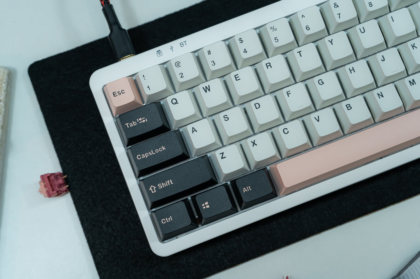 PBT DOUBLESHOT OEM PROFILE OLIVIA KEYCAPS SET