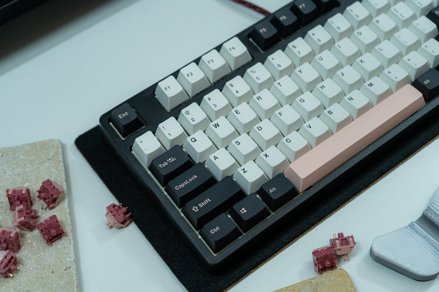 PBT DOUBLESHOT OEM PROFILE OLIVIA KEYCAPS SET