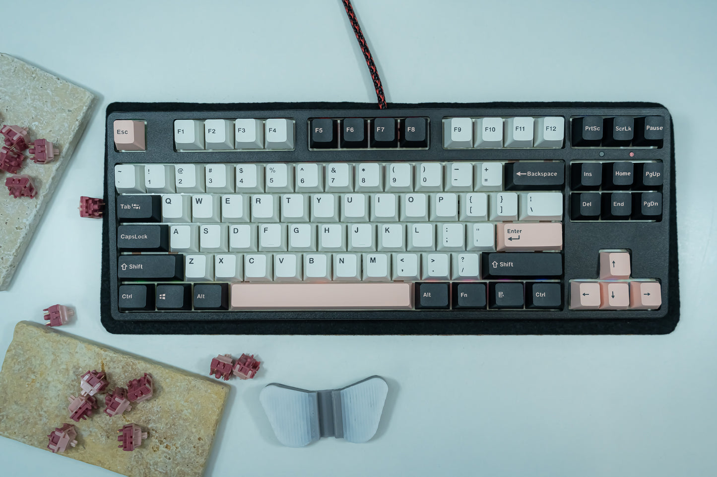 PBT DOUBLESHOT OEM PROFILE OLIVIA KEYCAPS SET