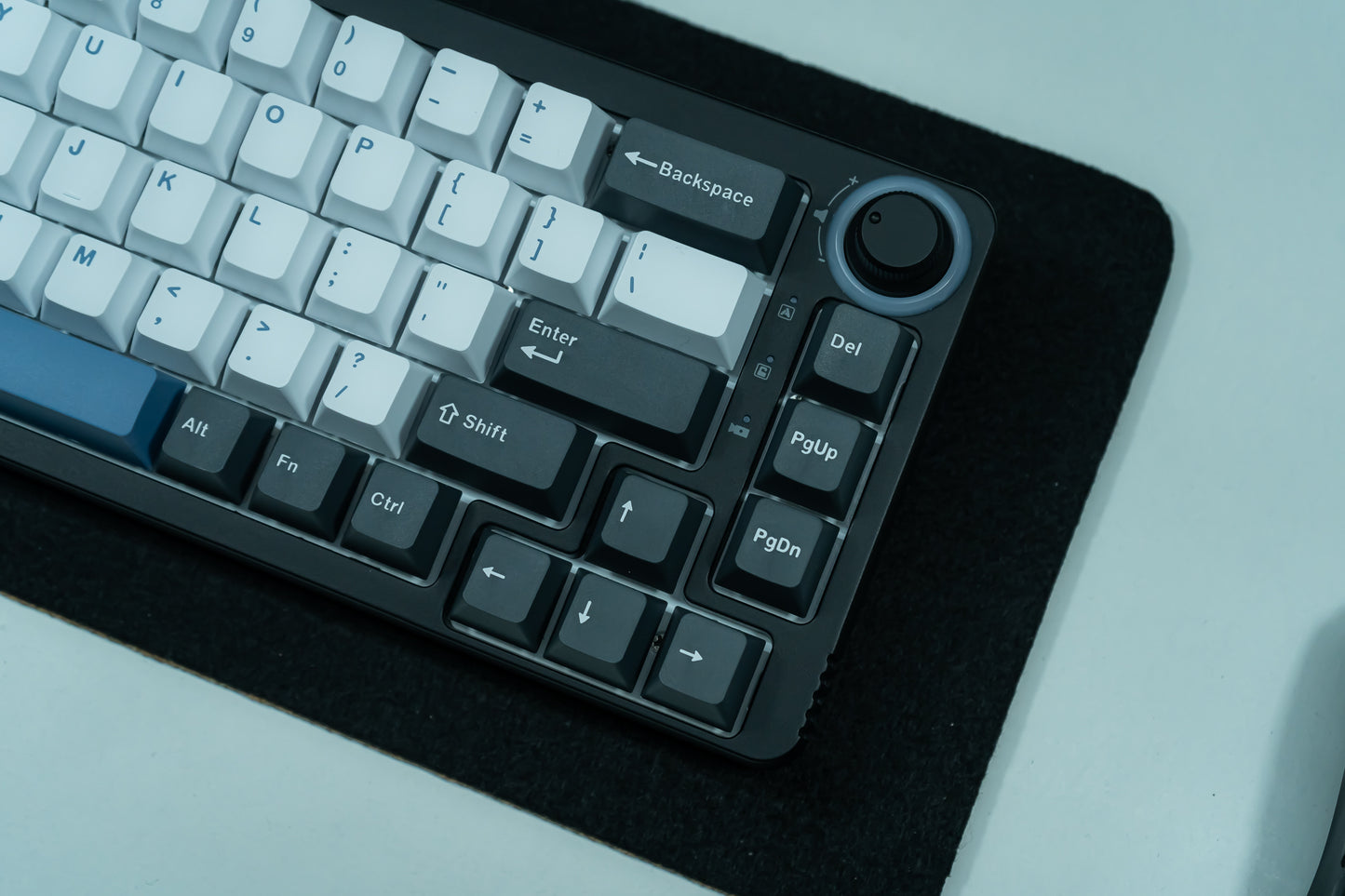 PBT DOUBLESHOT OEM PROFILE ARTIC KEYCAPS SET