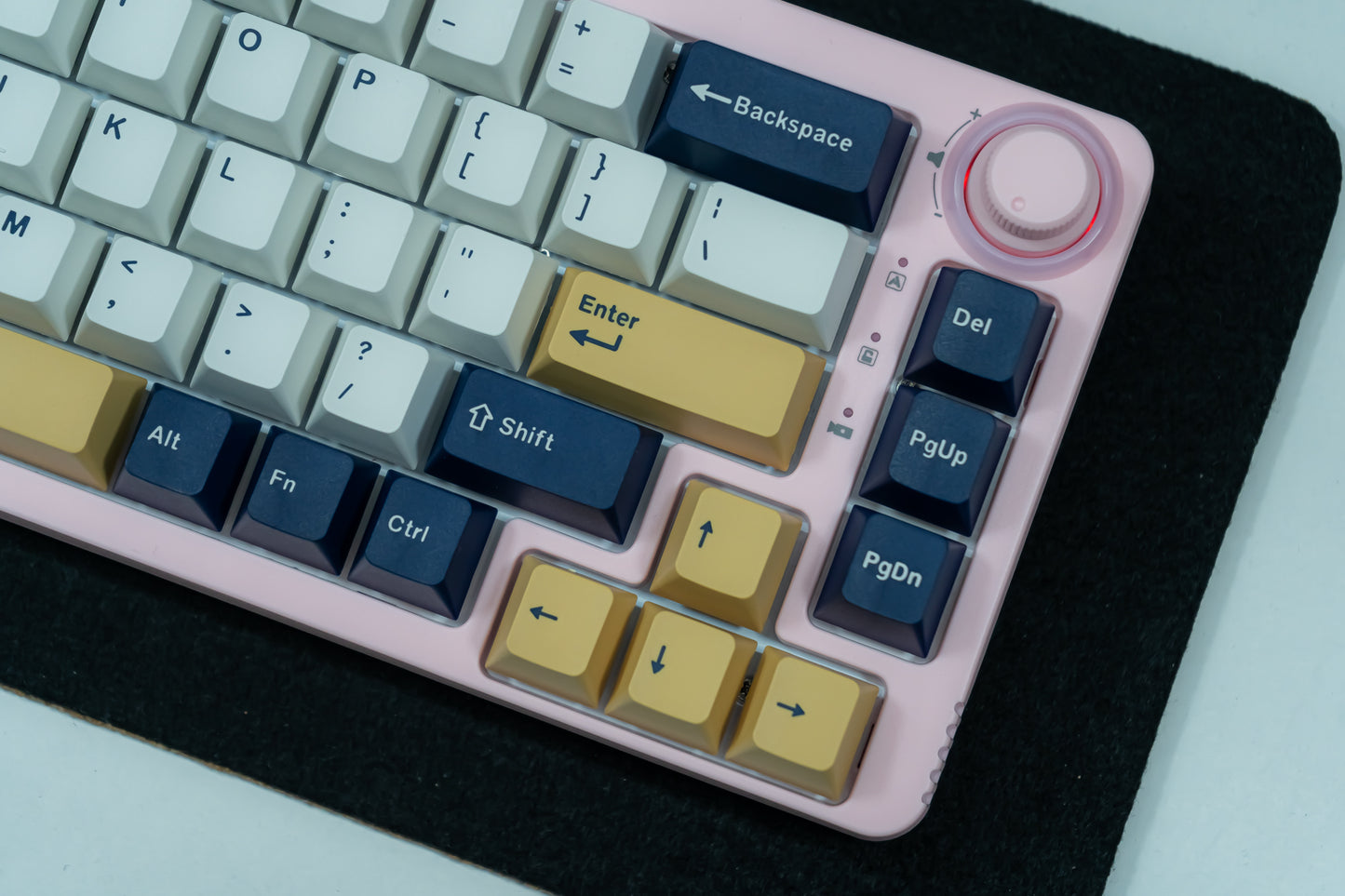 PBT DOUBLESHOT OEM PROFILE RUDY KEYCAPS SET