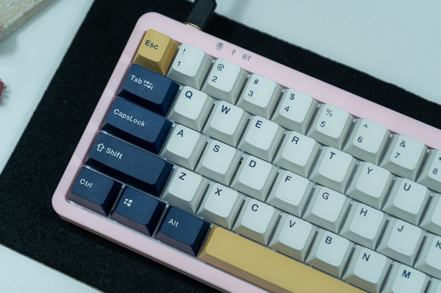 PBT DOUBLESHOT OEM PROFILE RUDY KEYCAPS SET