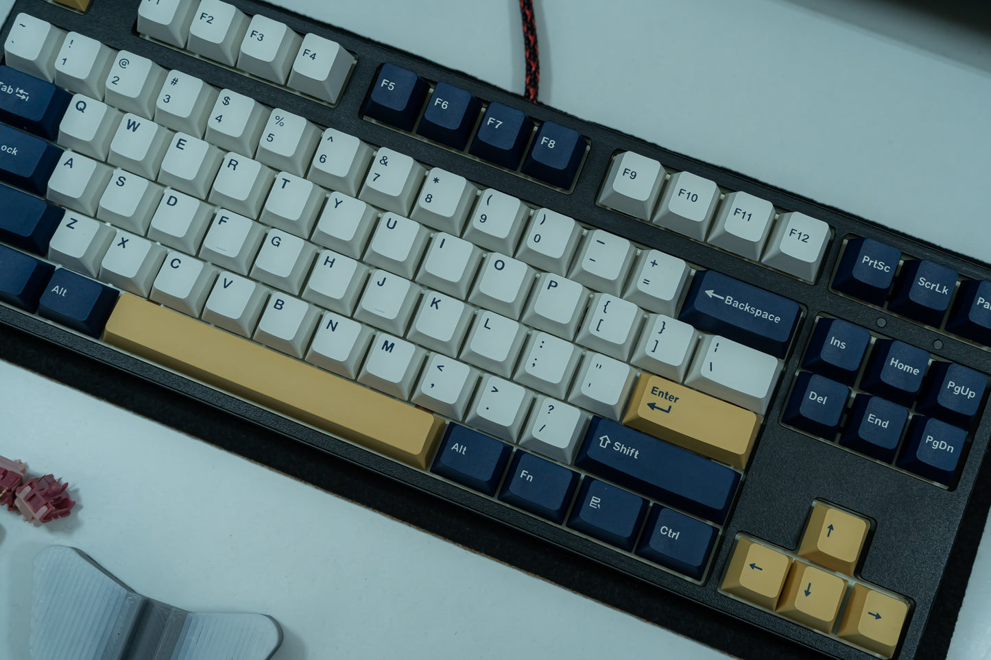 PBT DOUBLESHOT OEM PROFILE RUDY KEYCAPS SET