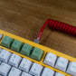 GLOW RED SYMMETRICAL AV CABLE