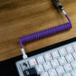 PINK PURPLE SYMMETRICAL AV CABLE