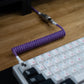 PINK PURPLE SYMMETRICAL AV CABLE