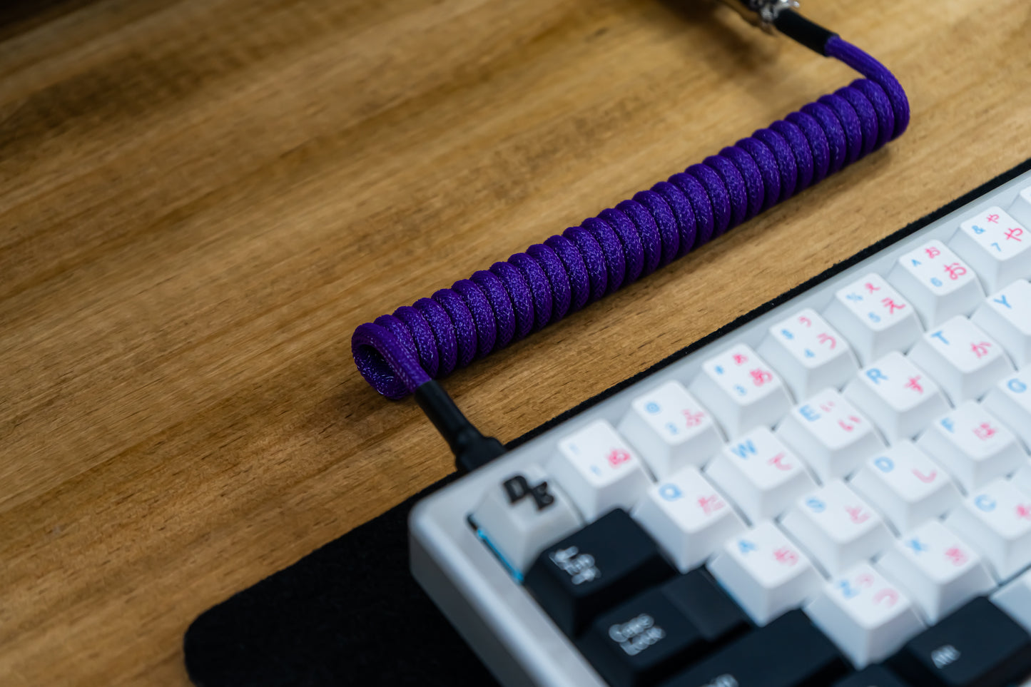 DARK PURPLE SYMMETRICAL AV CABLE