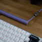 CLEAR PURPLE SYMMETRICAL AV CABLE