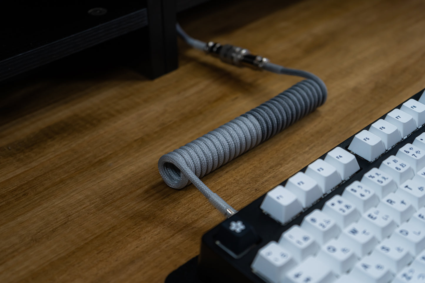 Cable AV Simétrico Negro & Gris