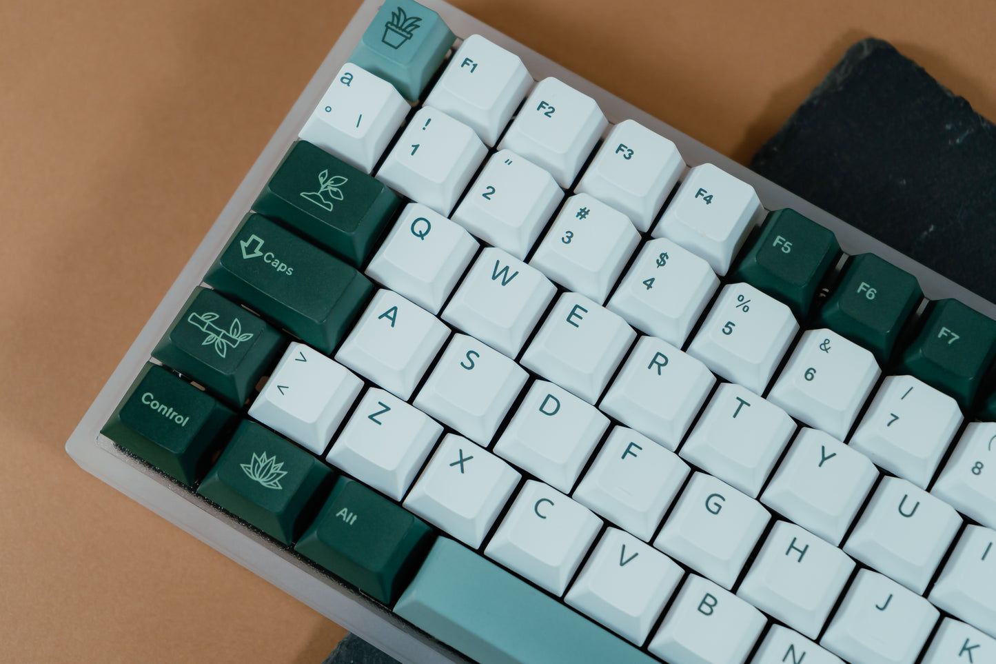 YMD75 V3 QMK/VIA WITH GREEN LOTO ISO ES / ASSEMBLED 75% HOT-SWAP MECHANICAL KEYBOARD 
