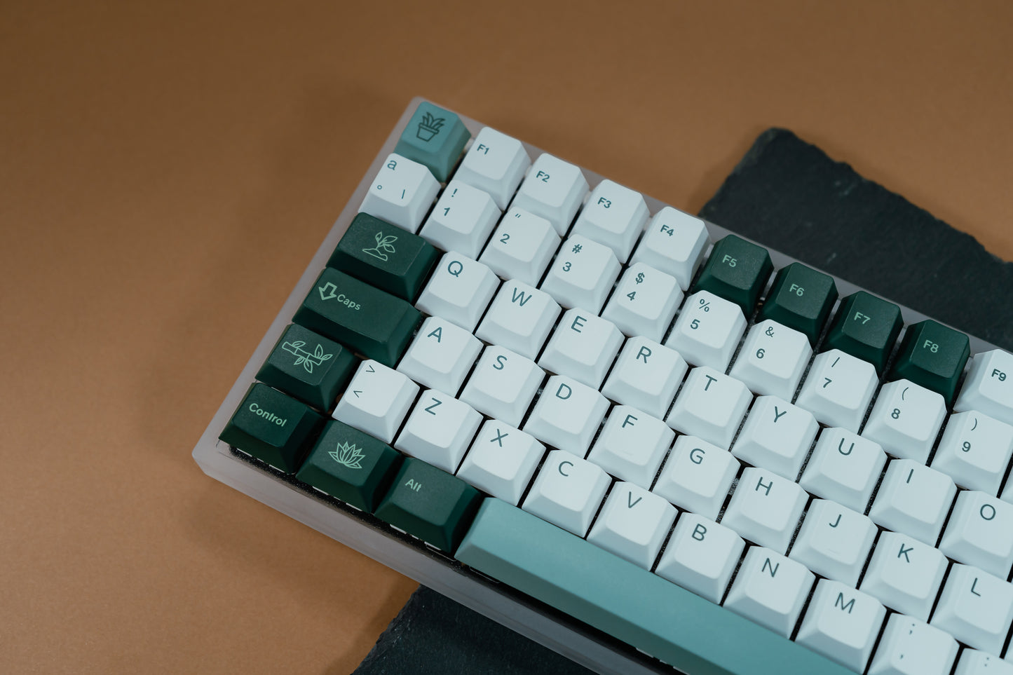 YMD75 V3 QMK/VIA WITH GREEN LOTO ISO ES / ASSEMBLED 75% HOT-SWAP MECHANICAL KEYBOARD