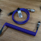 DARK PURPLE SYMMETRICAL AV CABLE