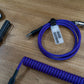 DARK PURPLE SYMMETRICAL AV CABLE