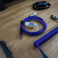DARK PURPLE SYMMETRICAL AV CABLE