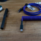 DARK PURPLE SYMMETRICAL AV CABLE