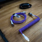 PINK PURPLE SYMMETRICAL AV CABLE