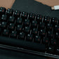 DE64 / ALUMINIUM CASE WITH JAPANESE WOB ISO ES / ASSEMBLED 60% MECHANICAL KEYBOARD
