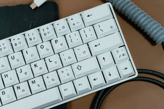 DE63 WITH JAPANESE BOW ANSI / ASSEMBLED 60% MECHANICAL KEYBOARD