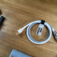 BLACK & WHITE SYMMETRICAL AV CABLE